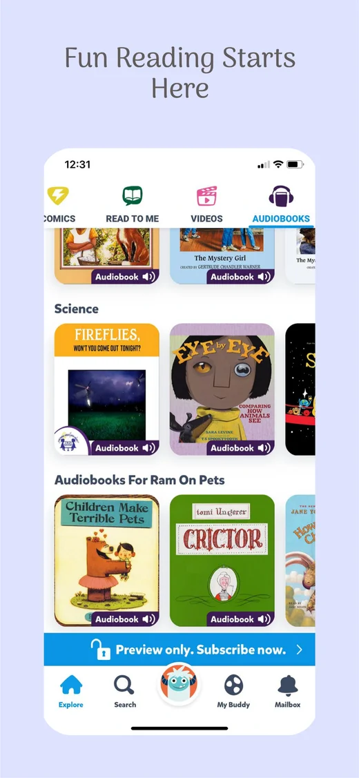 Family Reading, screenshot 1